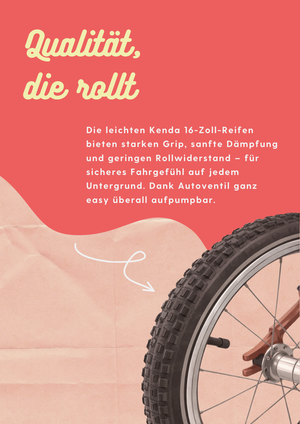 whizzy Kids | JuniorCruiser 16'' Fahrrad | Pre-Sale Oktober