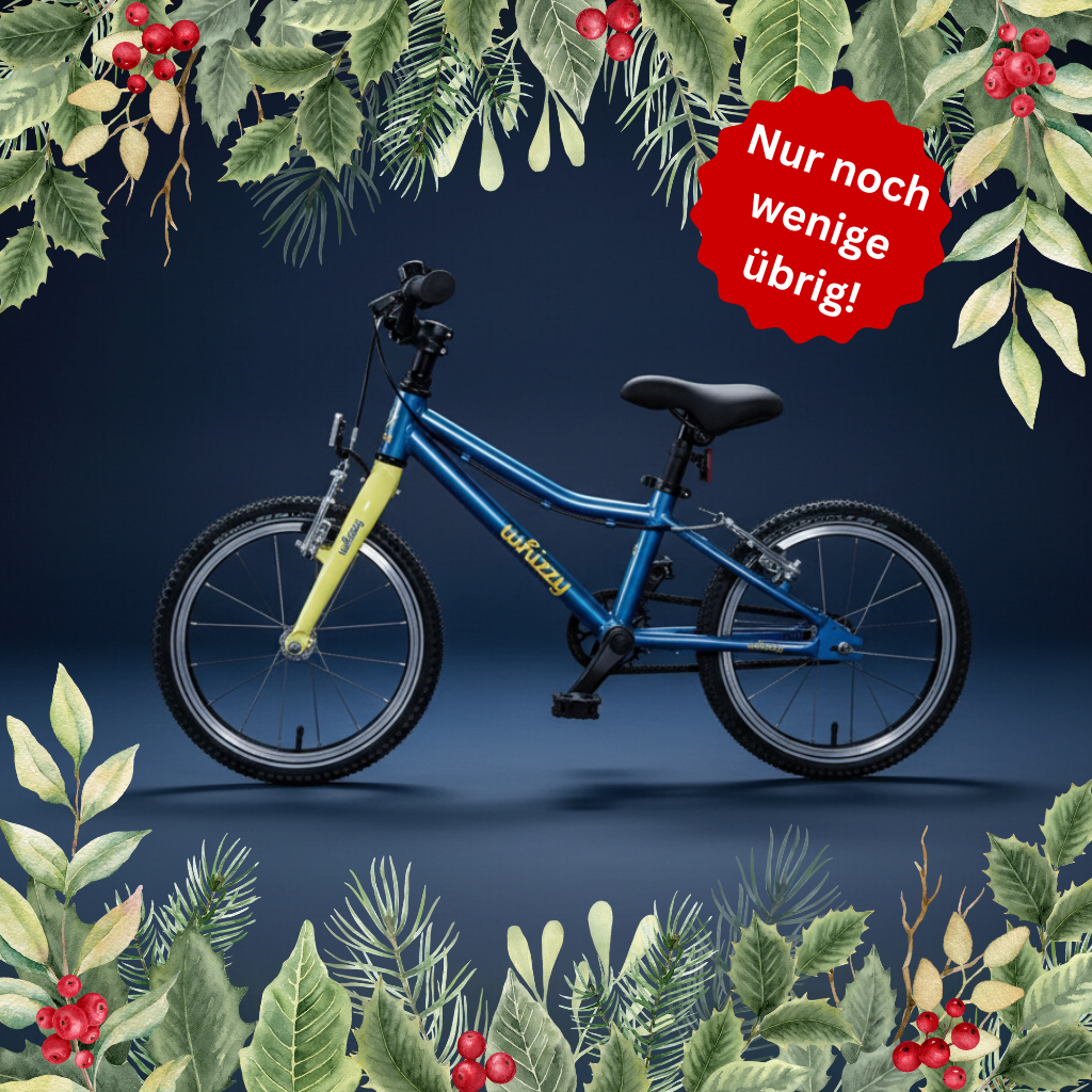whizzy Kids XMAS Bike | JuniorCruiser 16'' Fahrrad Leichtgewicht