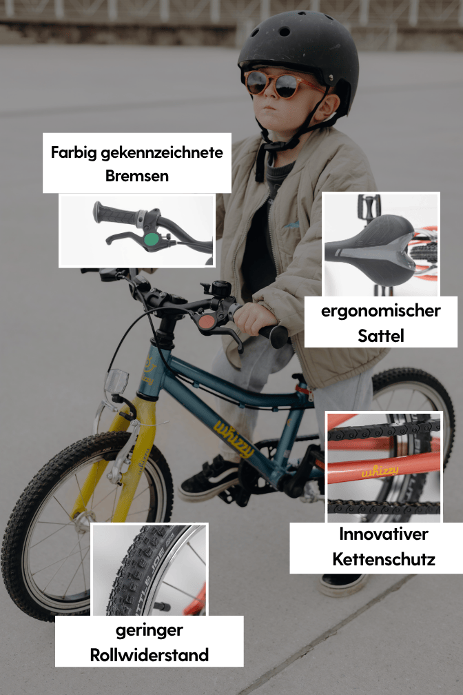 whizzy Kids | JuniorCruiser 16'' Fahrrad Vorbestellung Oktober