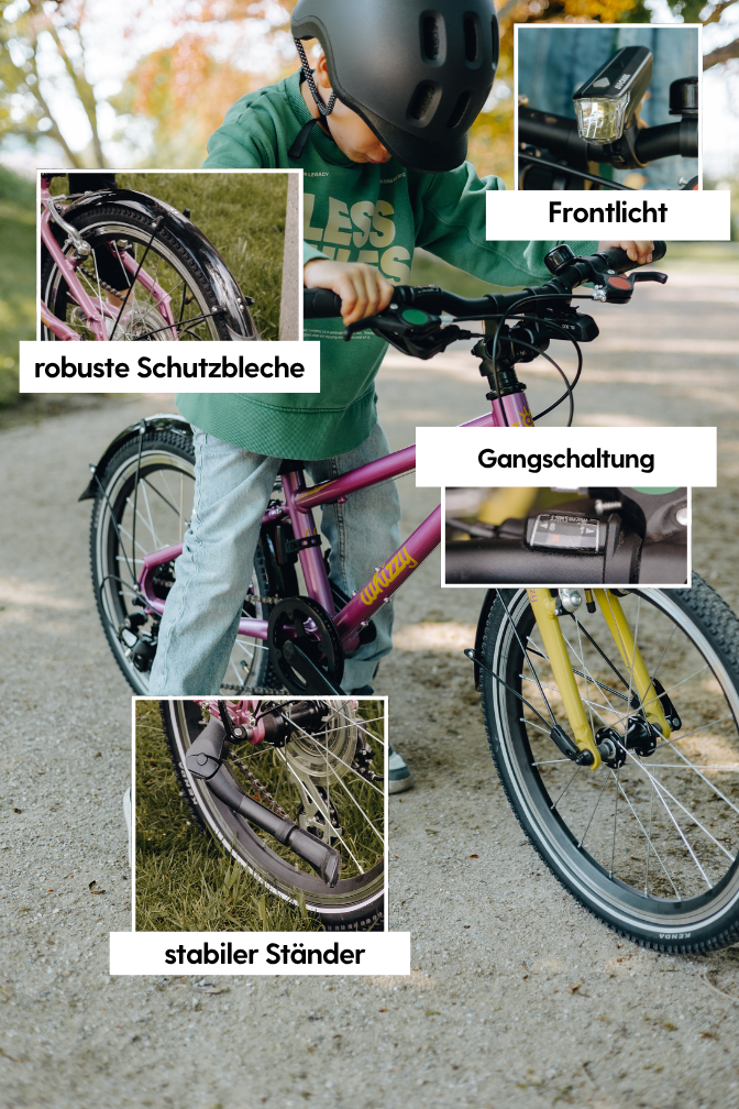 whizzy Kids | WildCruiser 20'' Fahrrad Leichtgewicht